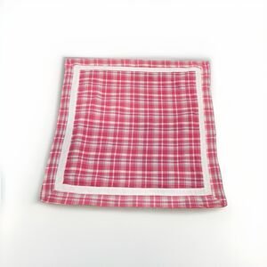 Tommy Hilfiger - Sanibel Island Pink Plaid - Cotton EURO SHAM